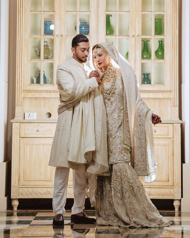 Gauhar Khan wedding sharara