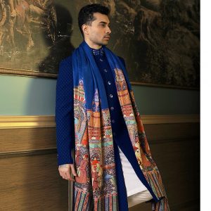 groom shawl