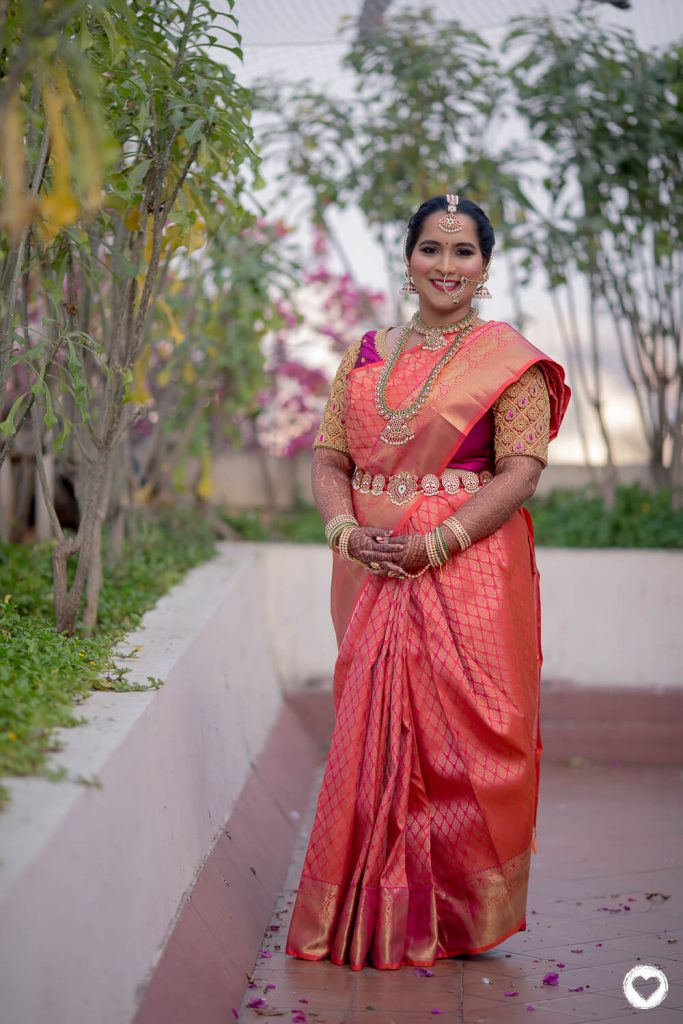 bridal kanjeevaram saree