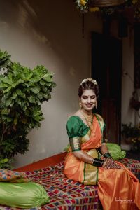 marathi bridal saree