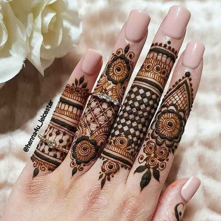 bridal henna trends