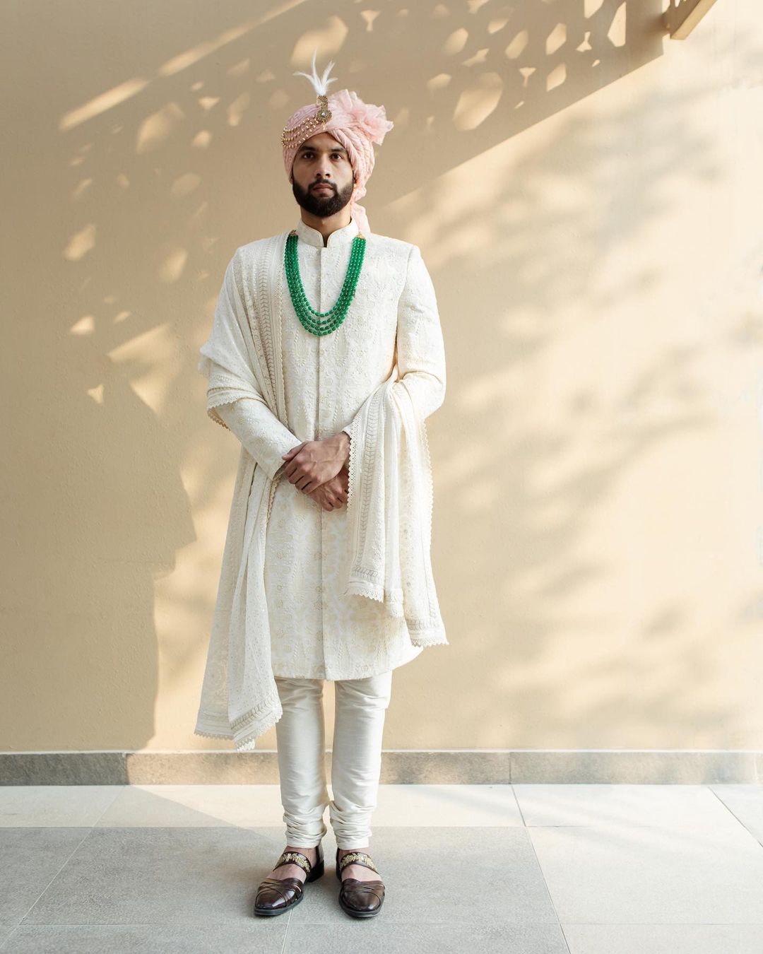 simple groom outfit