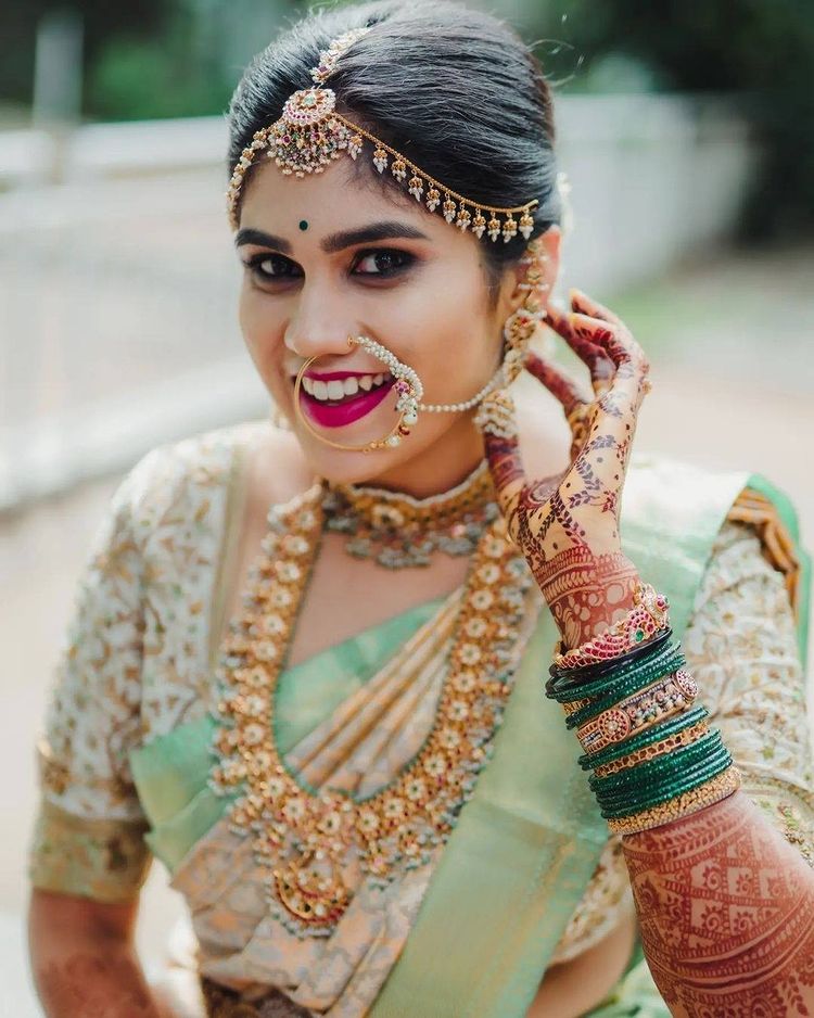 unique south indian brides