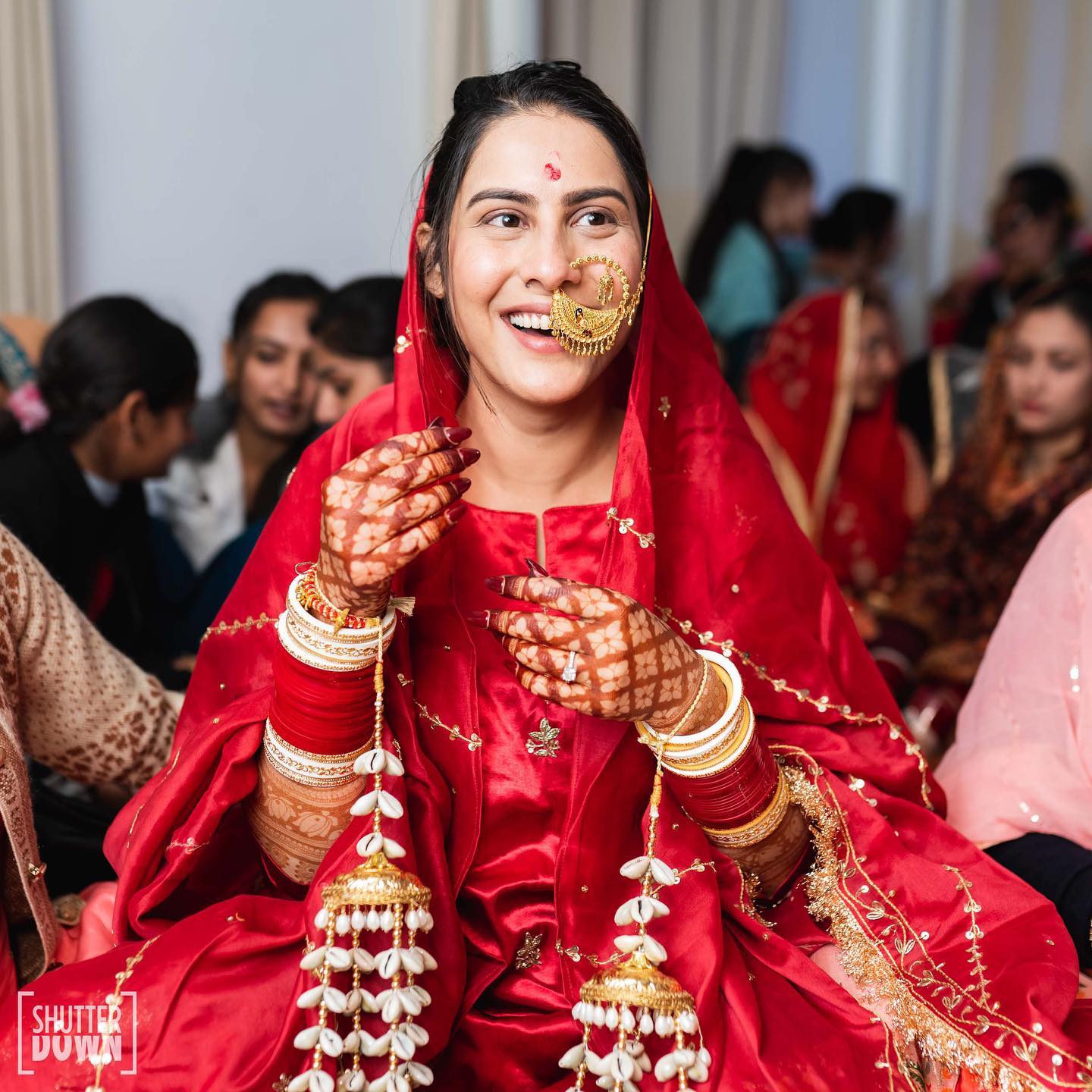 himachali bride look for chooda ceremony