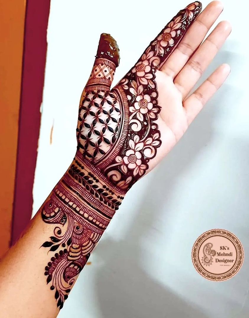 41 Mehndi Designs For Eid to Try This Year | Easy Henna Tattoos For Girls