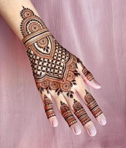 simple mehndi design