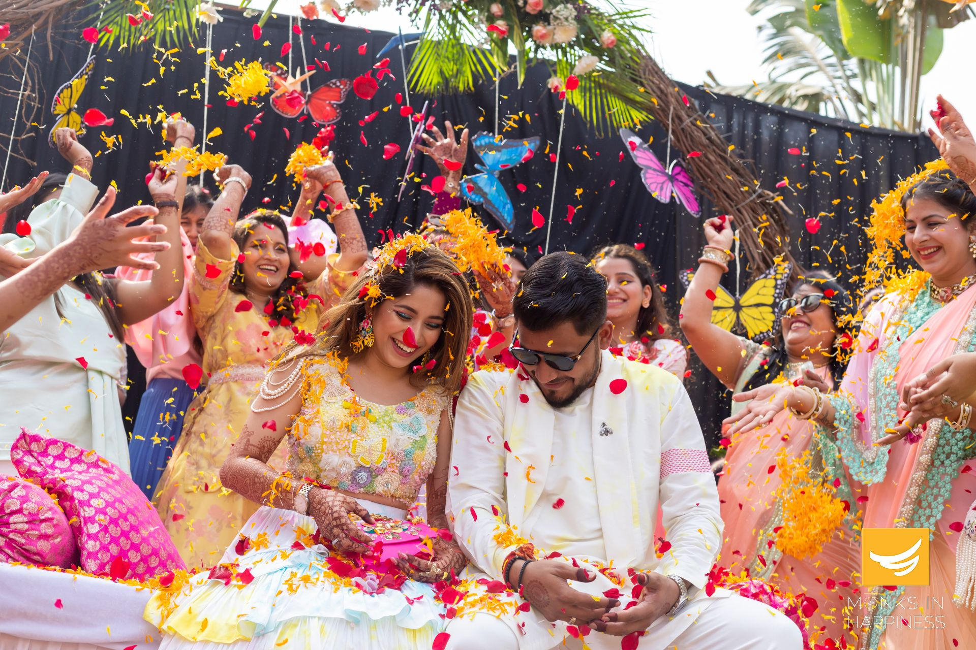 Quirky modern Marwari bride