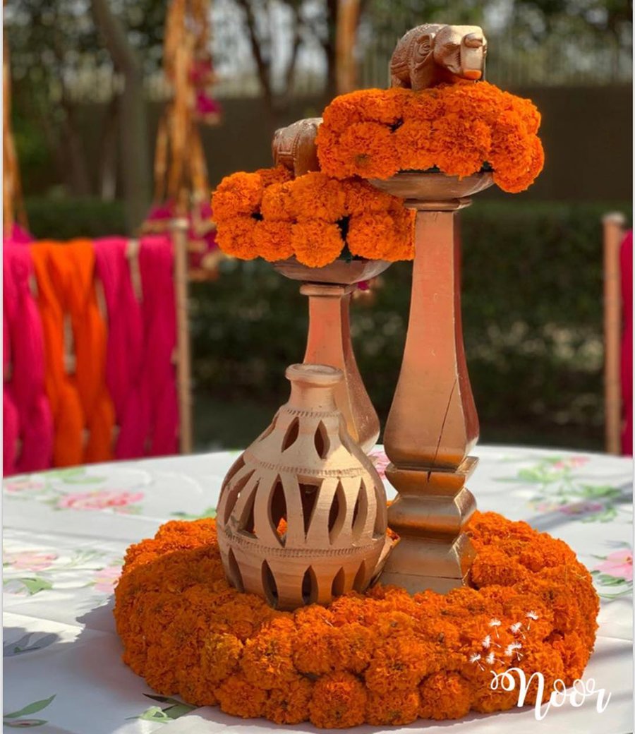 Cutesy Table Setups For The Pre-Wedding Functions