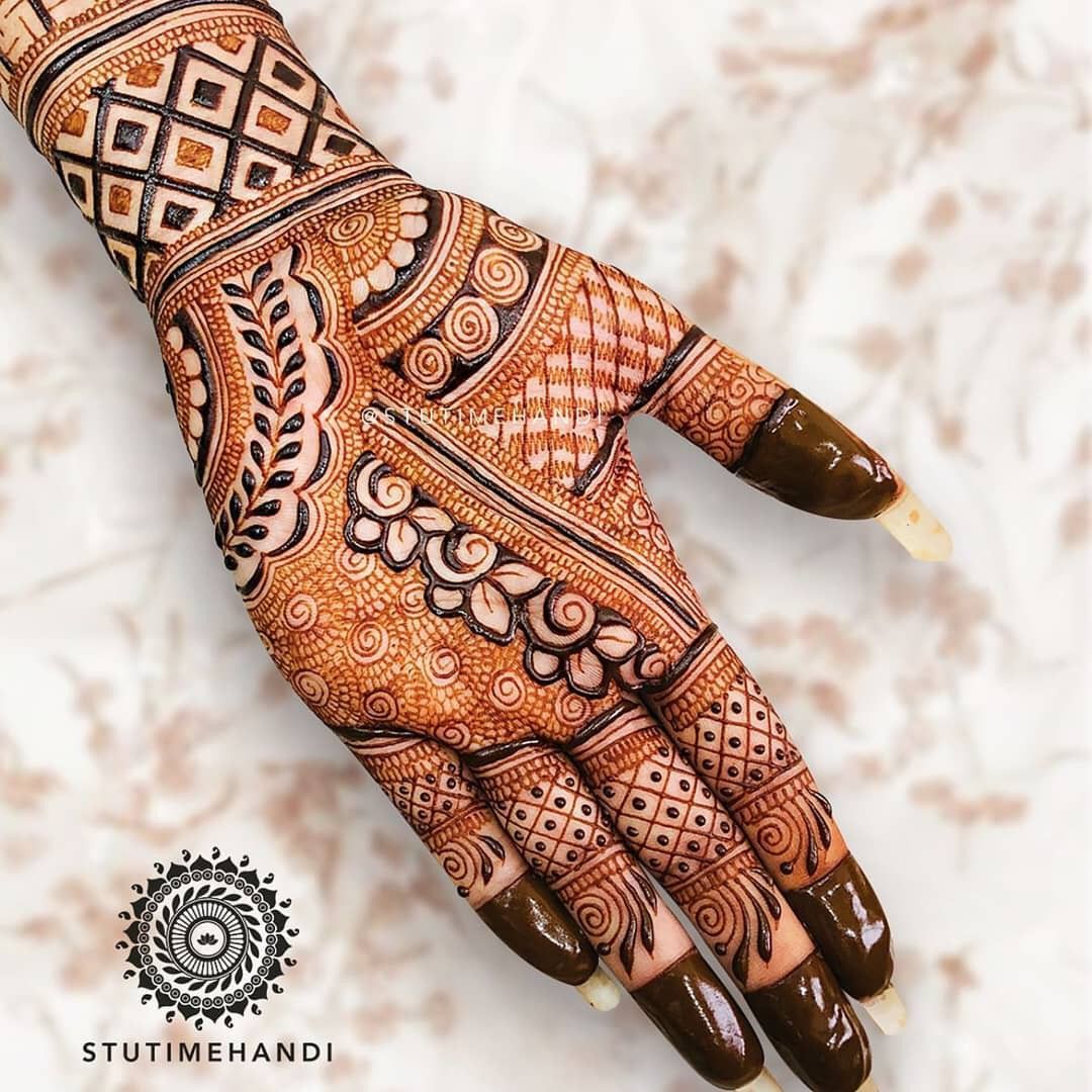 Easy Mehndi Designs for Hands 2024 That You Must Try - The Los Angeles  Fashion-sonthuy.vn