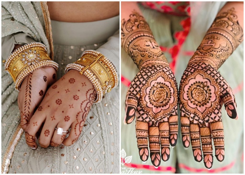 Cantik simple design henna 87 Gambar