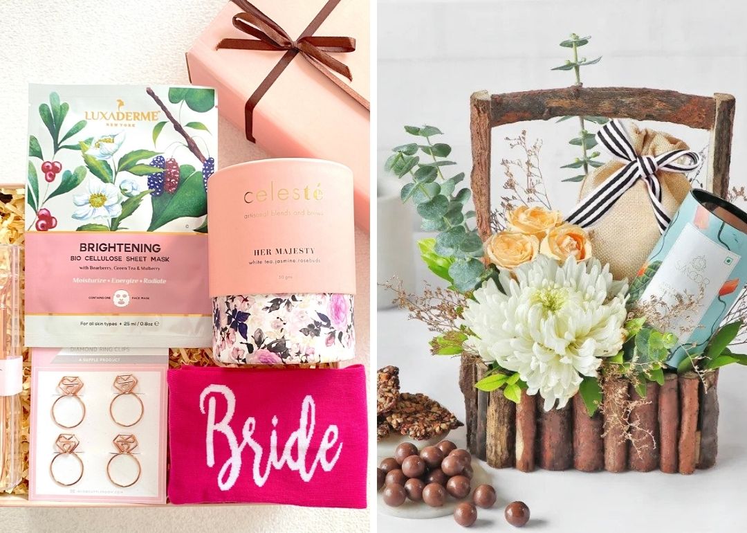 Bride Spa Box for Fall Wedding / Self Care Bridal Shower Gift