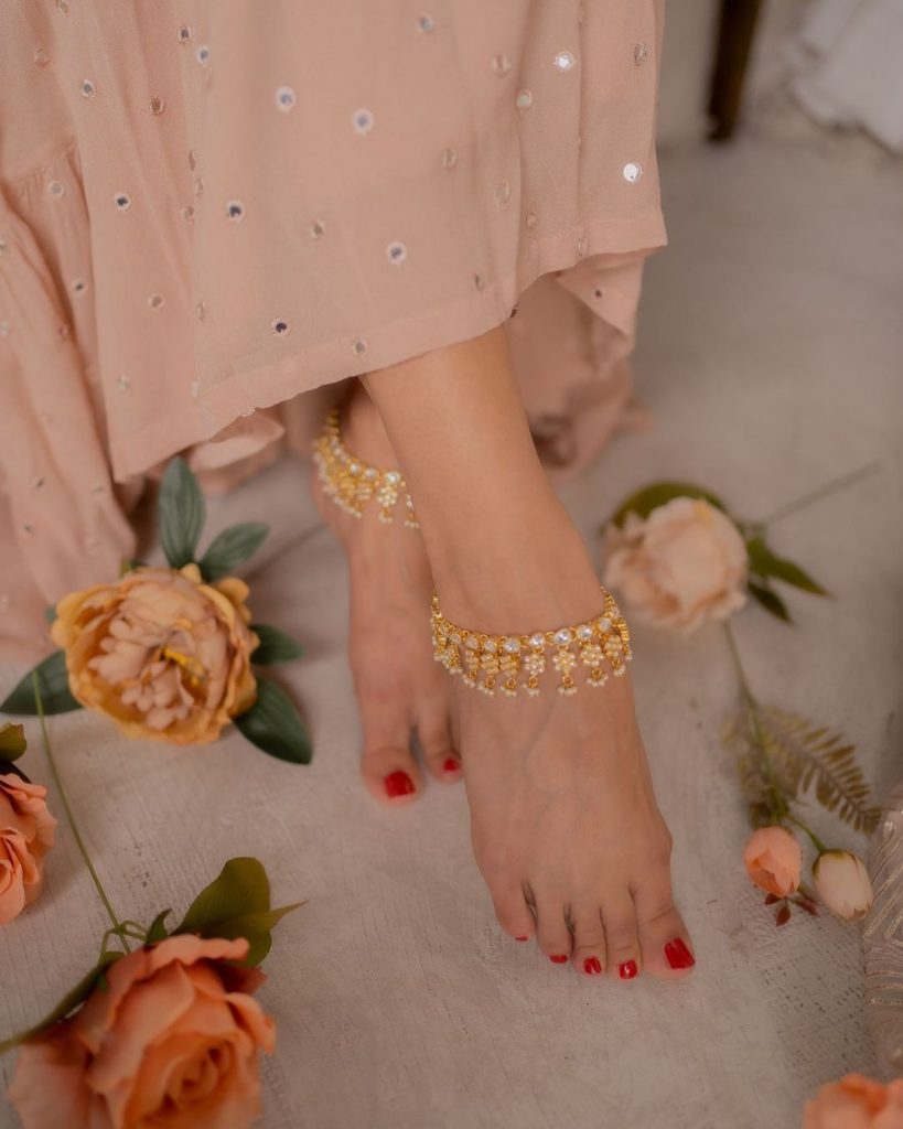 bridal anklets