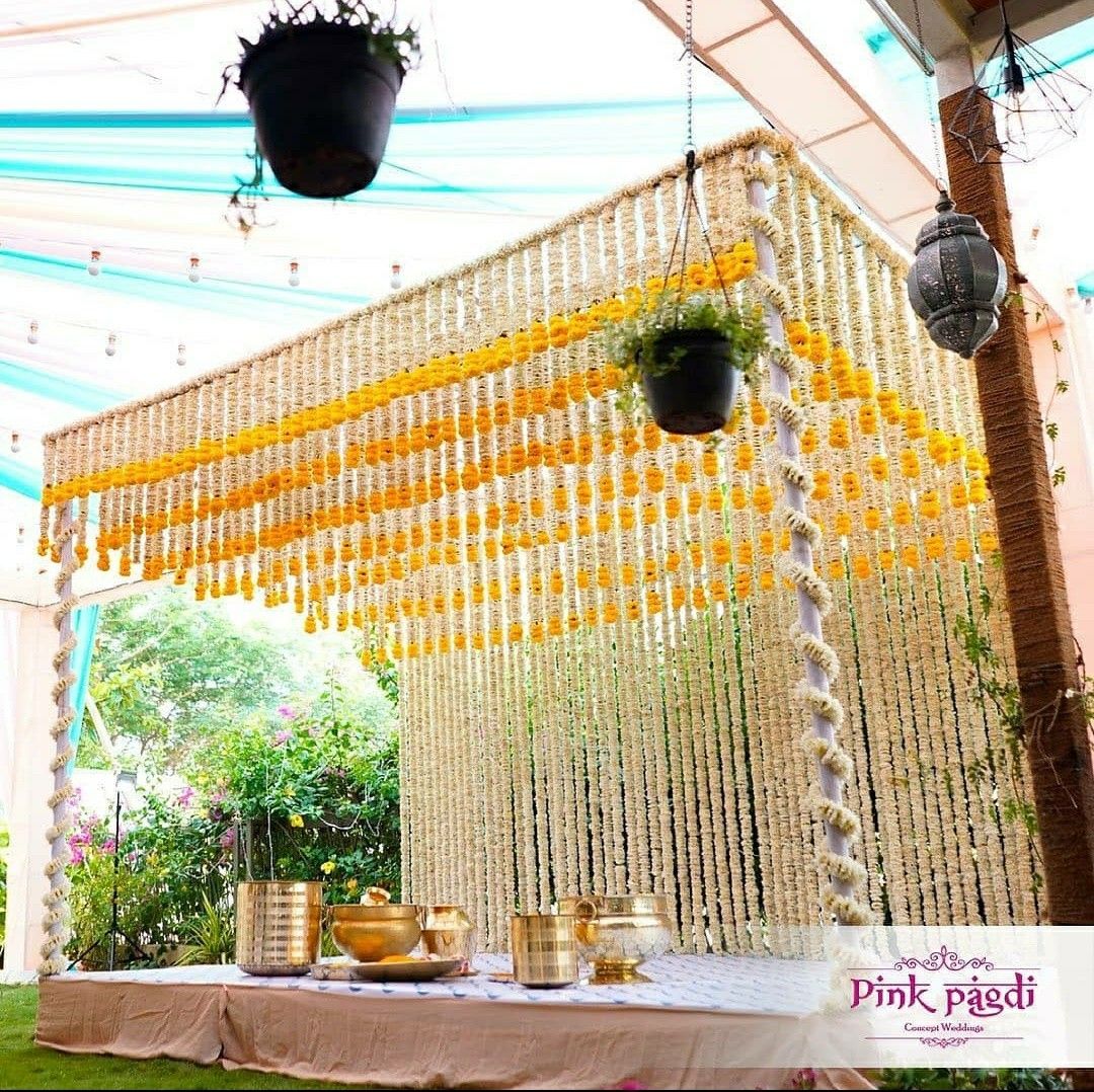 Marigold flower is the latest craze for all innovative wedding decors.  Here's why Genda phool is trending! - Times of India