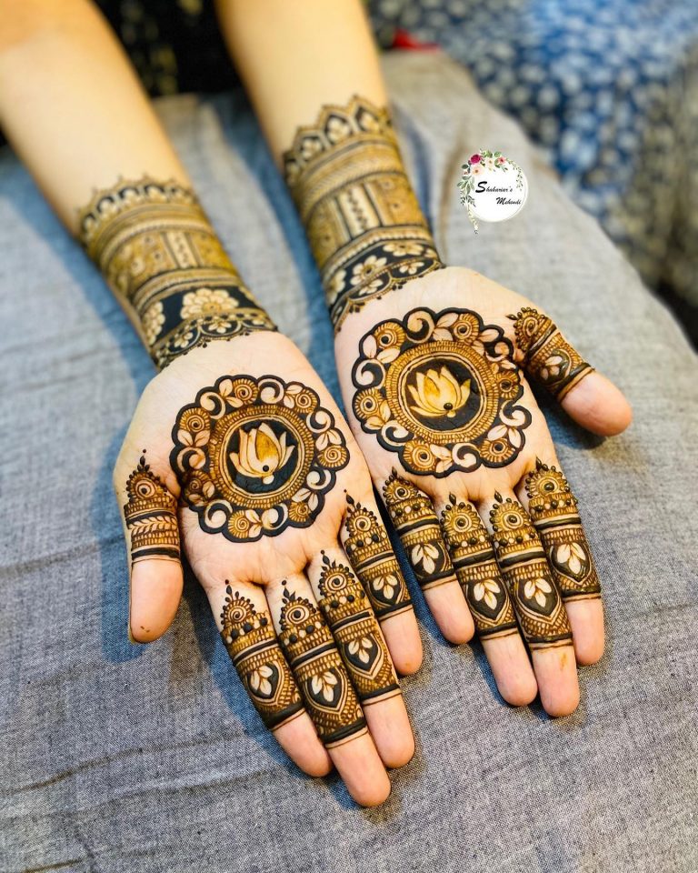 50+ Trending Bangle Mehndi Design Ideas For Hands - ShaadiWish