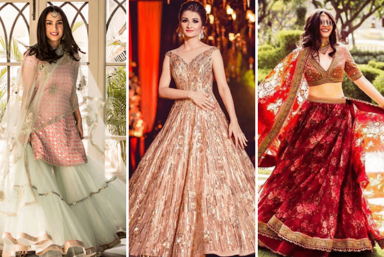 Engagement Ceremony Outfits Archives Shaadiwish