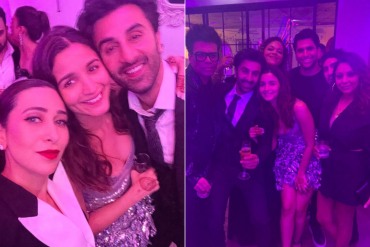 Alia And Ranbir Hosted A Glam Neon-Lit Post-Wedding Party!