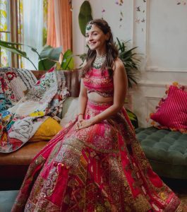 sustainable lehenga