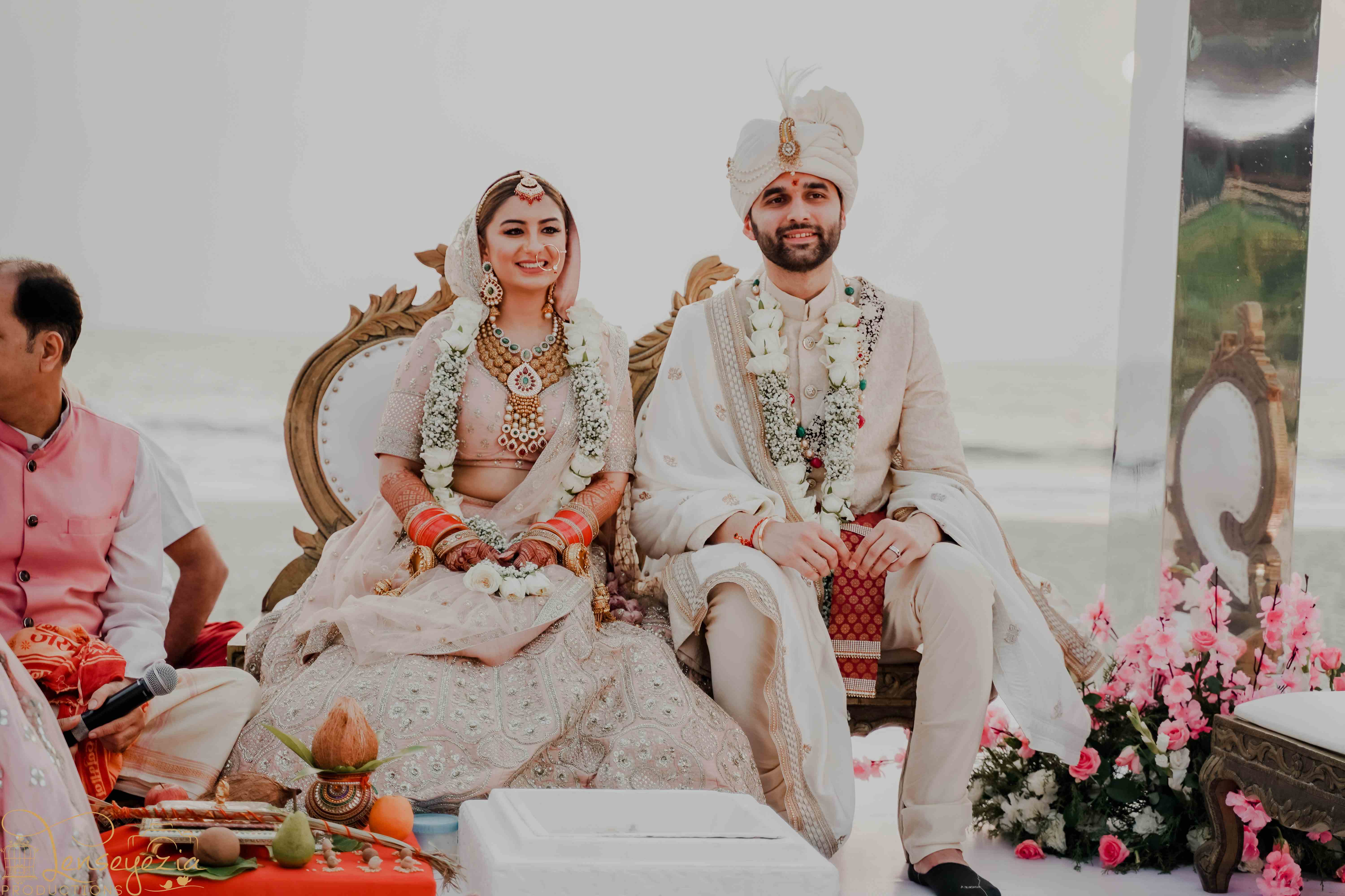 This Sabyasachi Couple Had A Extravagant And Glamourous Wedding!