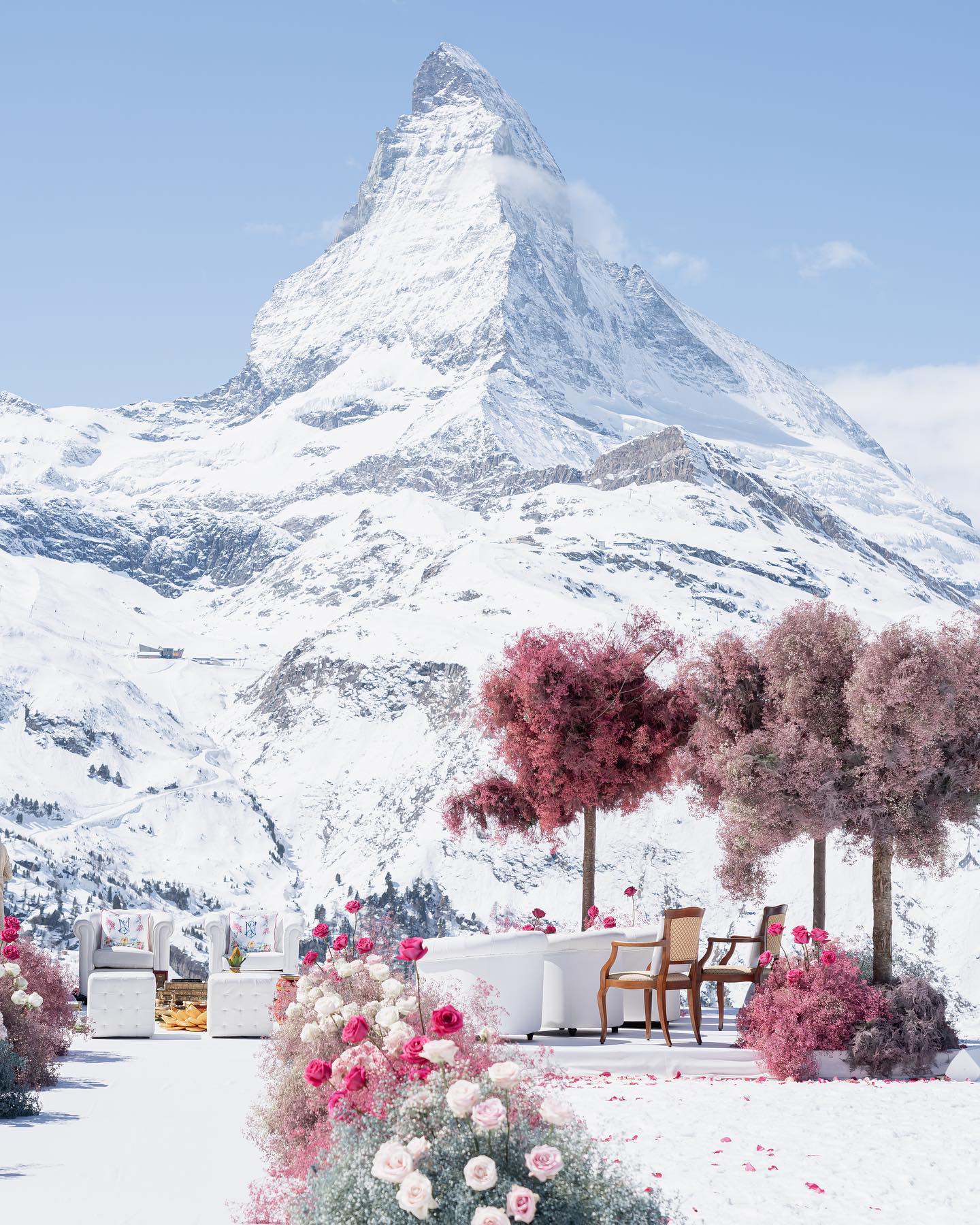 Influencer Sonam Babani’s Scenic Destination Wedding At The Swiss Alps!