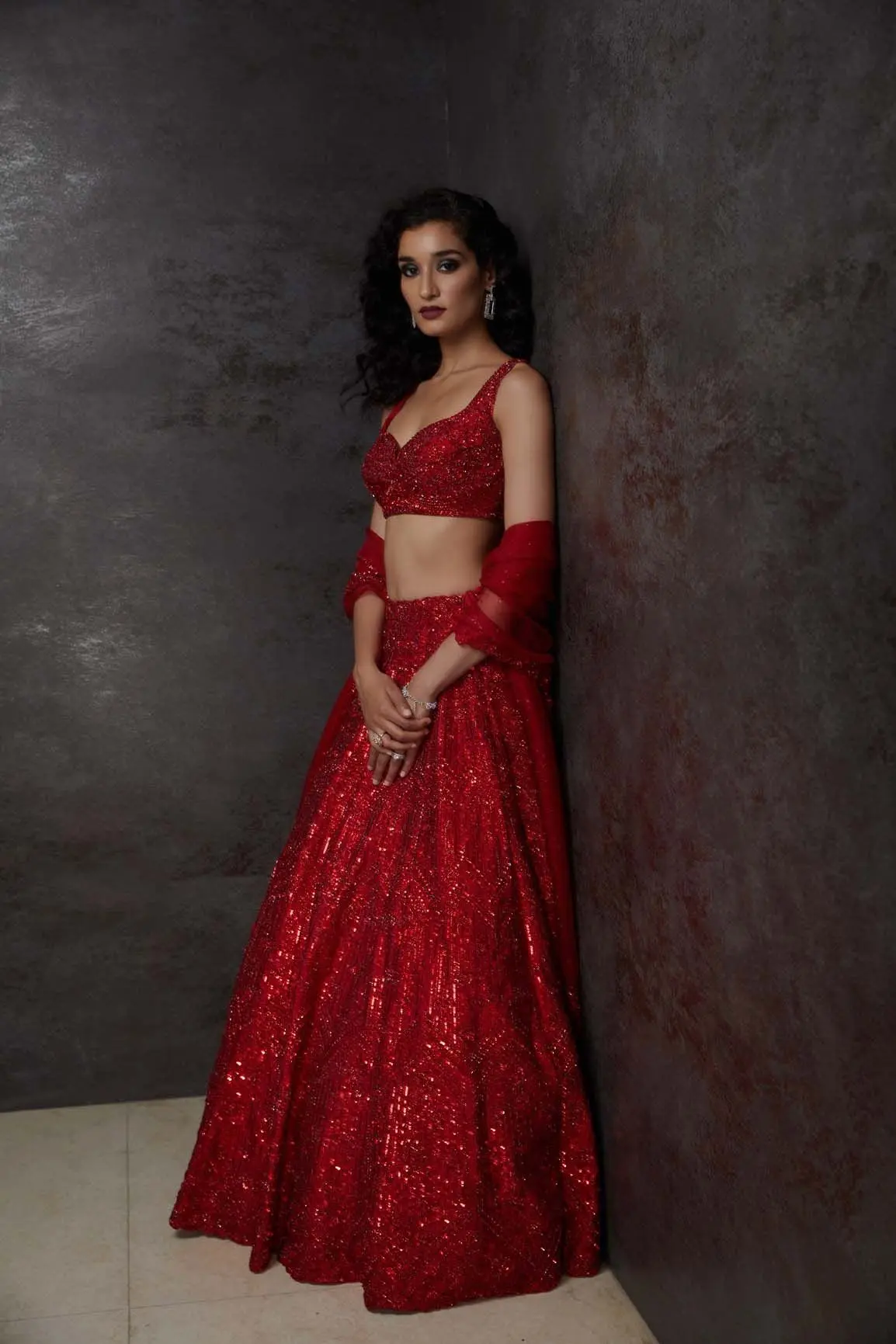 Glittery Sequin And Shimmer Lehengas Are Ruling 2022!