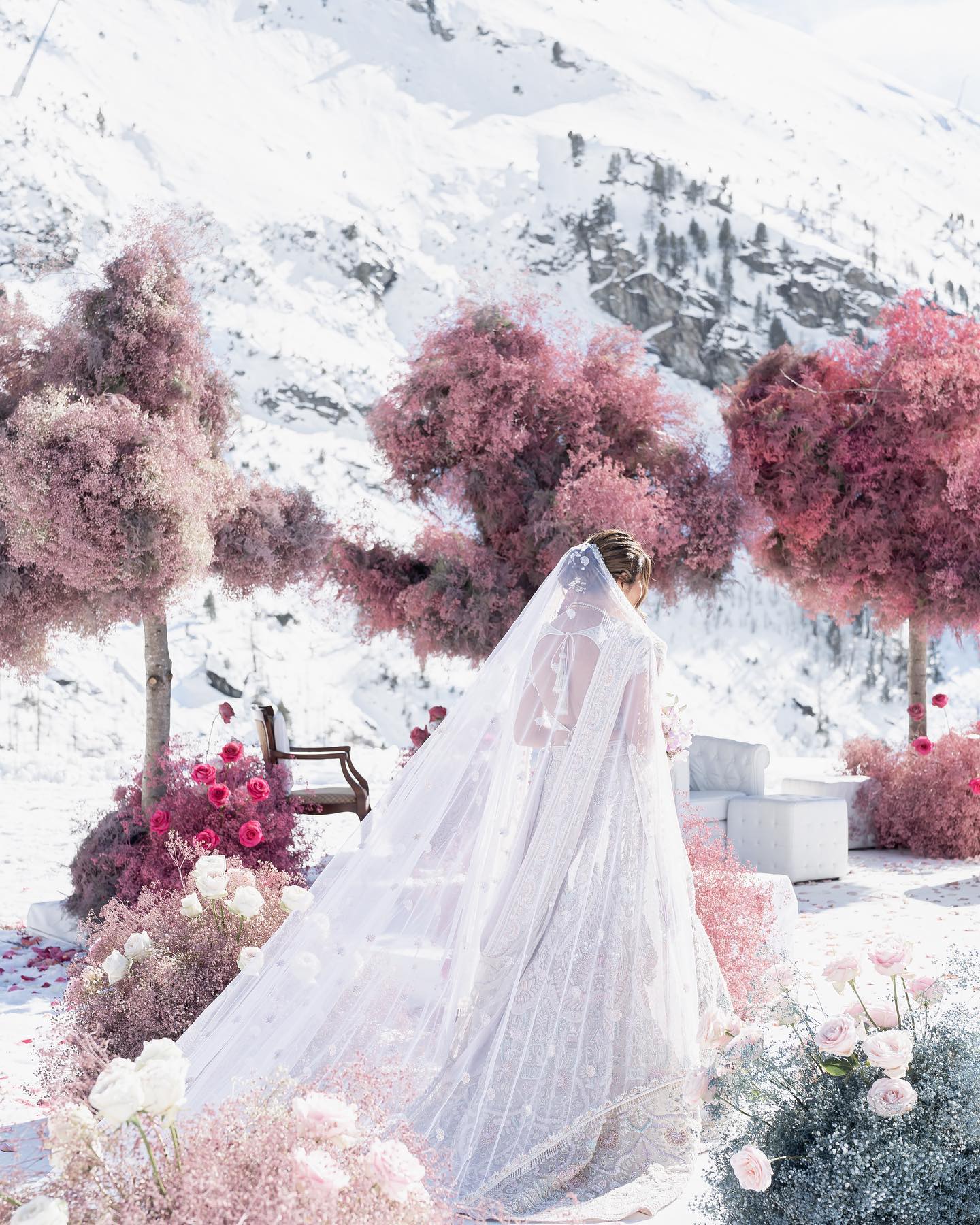 Influencer Sonam Babani’s Scenic Destination Wedding At The Swiss Alps!