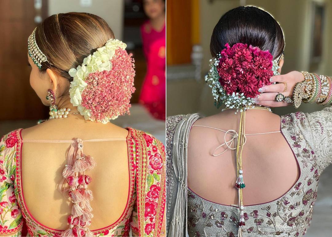 Indian Bridal Hairstyles - YouTube