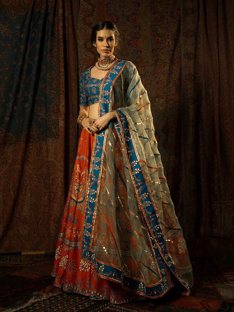 Mayyur Girotra's Silk Lehengas Are A Sight To Behold!