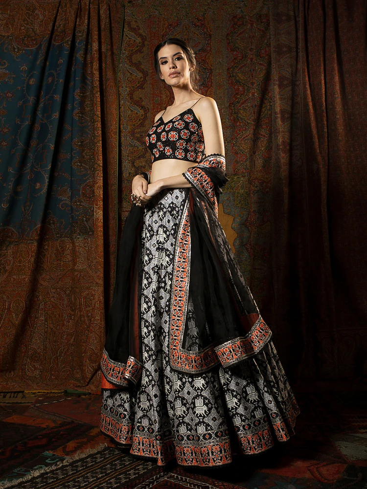 Mayyur Girotra's Silk Lehengas Are A Sight To Behold!
