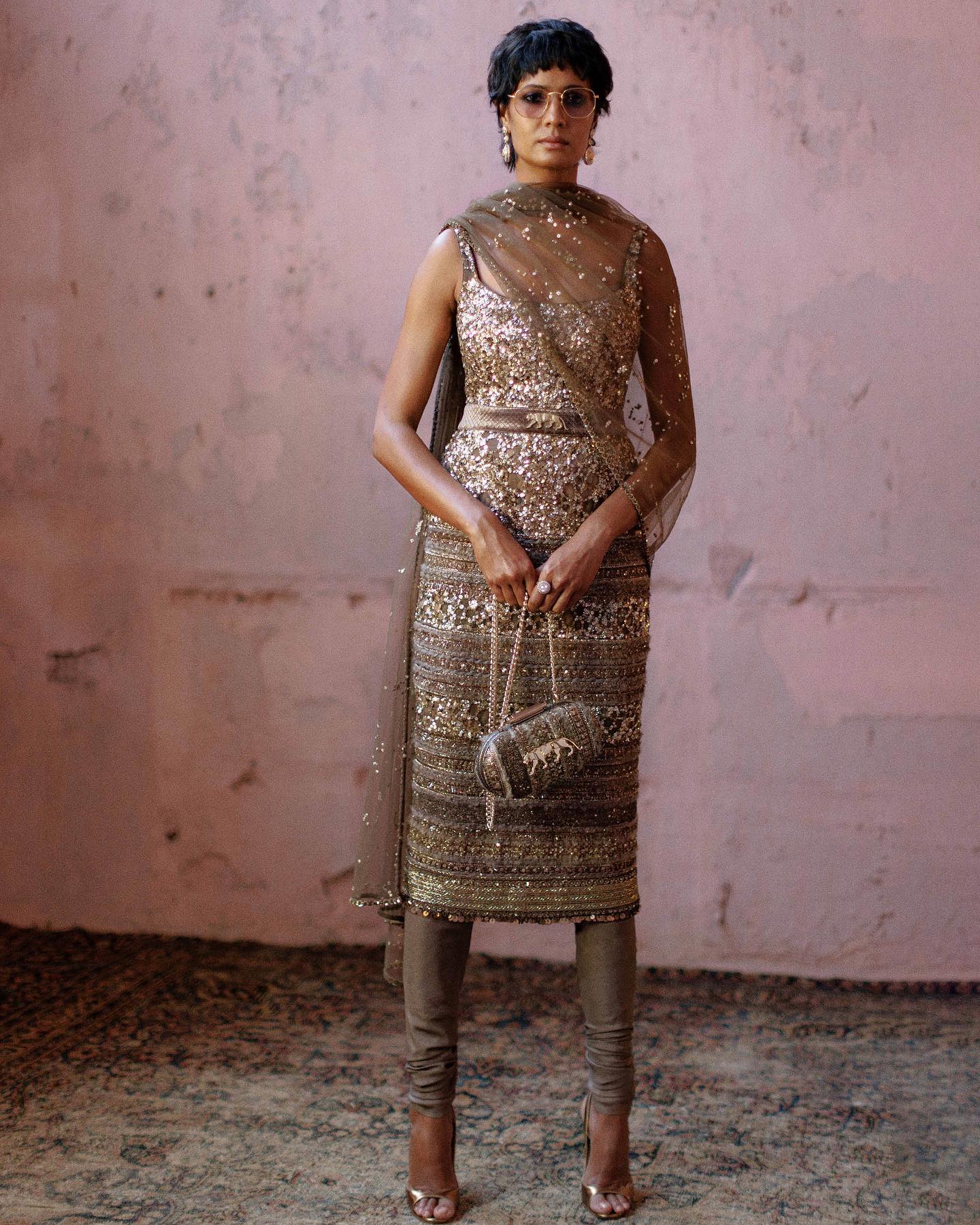 Couture 2022 Is A Glamorous Dusty Golden Collection By Sabyasachi
