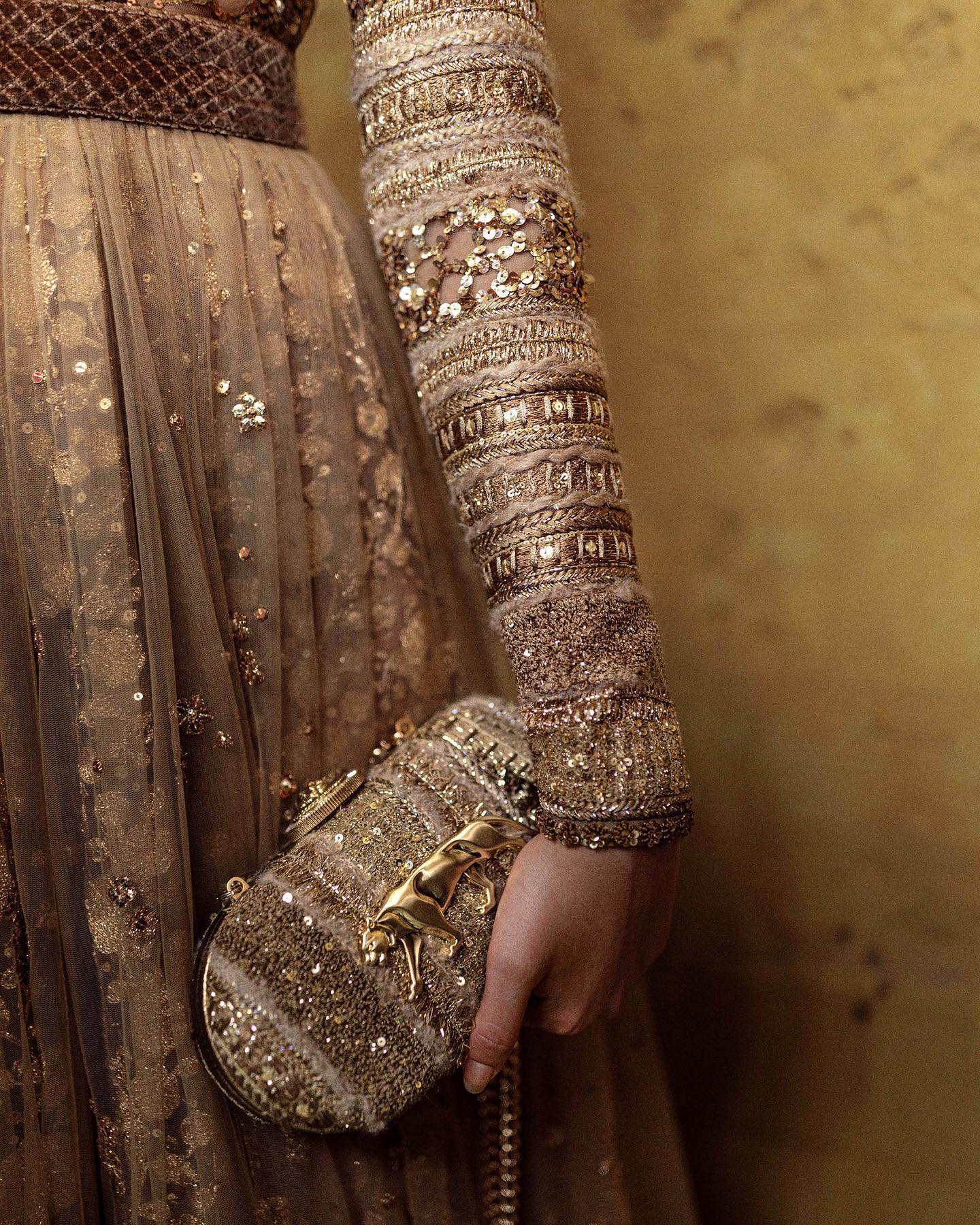Couture 2022 Is A Glamorous Dusty Golden Collection By Sabyasachi