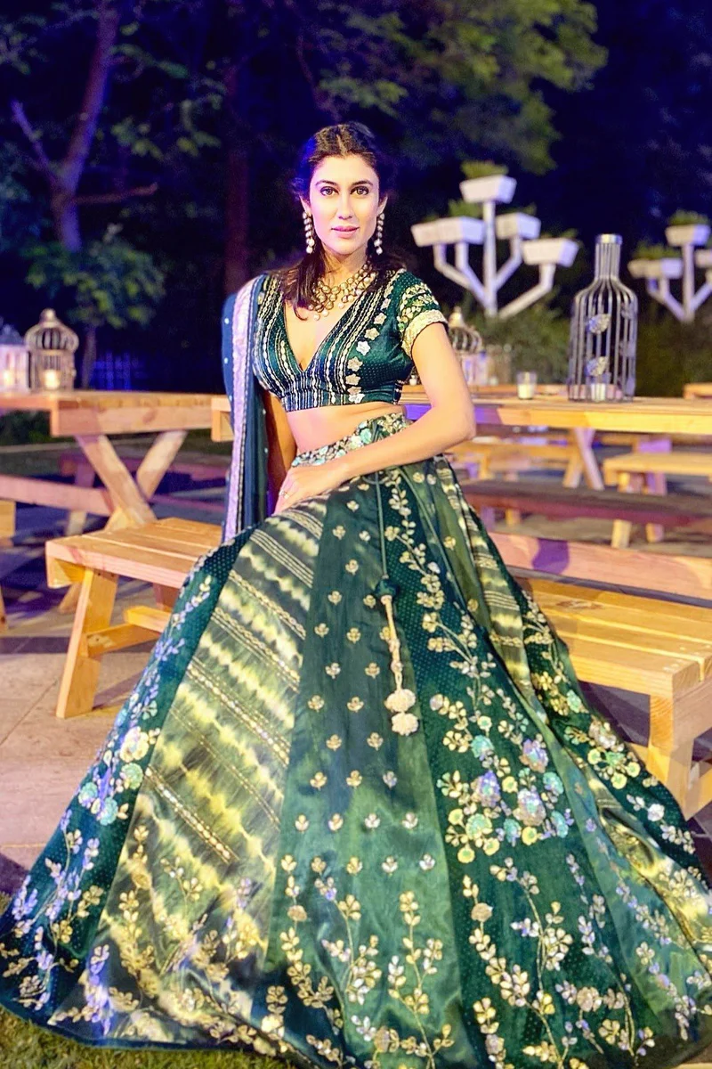GREEN AND RED COMBINATION LEHENGA | Absolutely Stunning And … | Flickr-tmf.edu.vn
