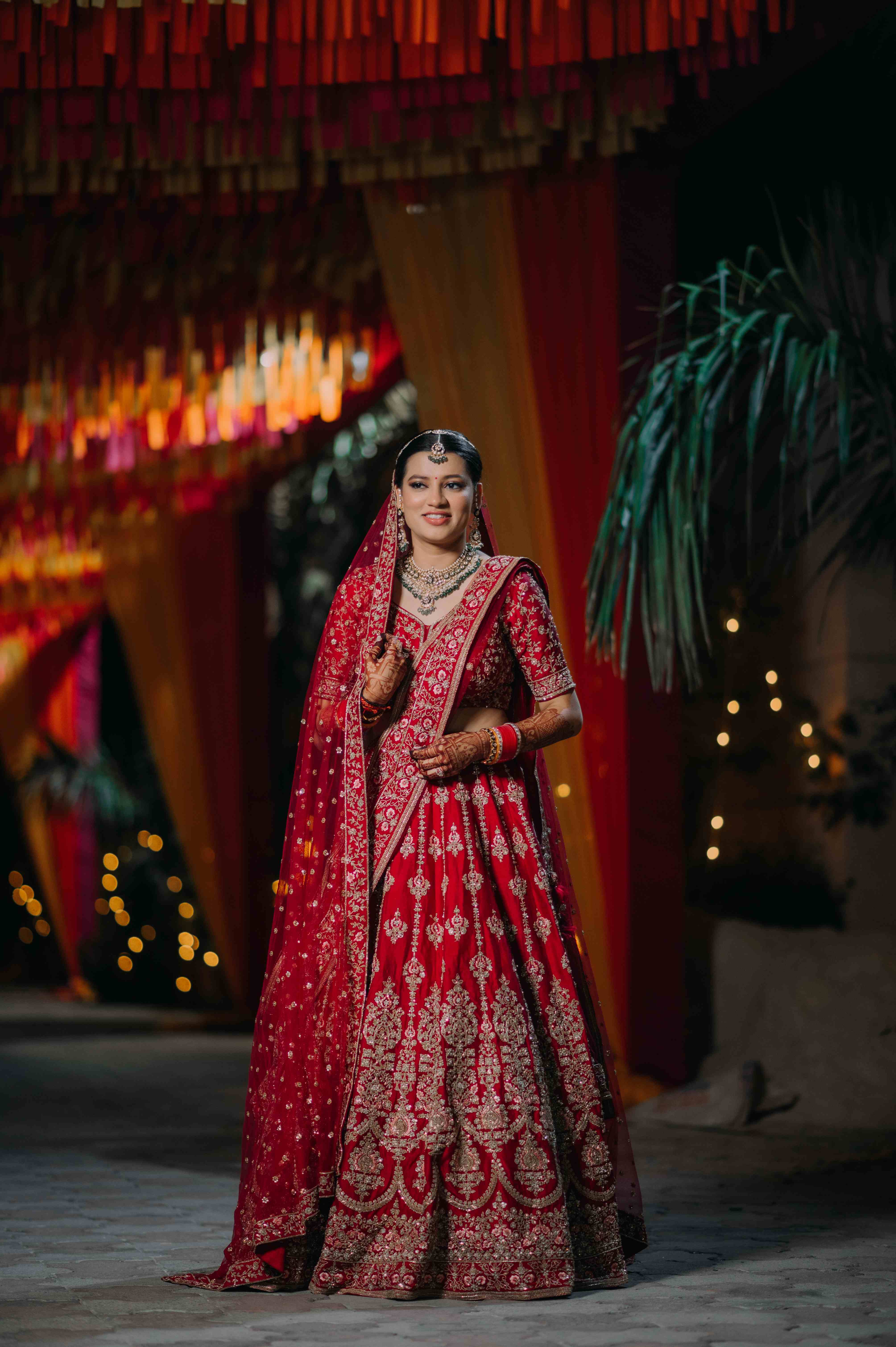 121 Couture Ensured This Bride Looks Like A Million Bucks On Her D-Day!