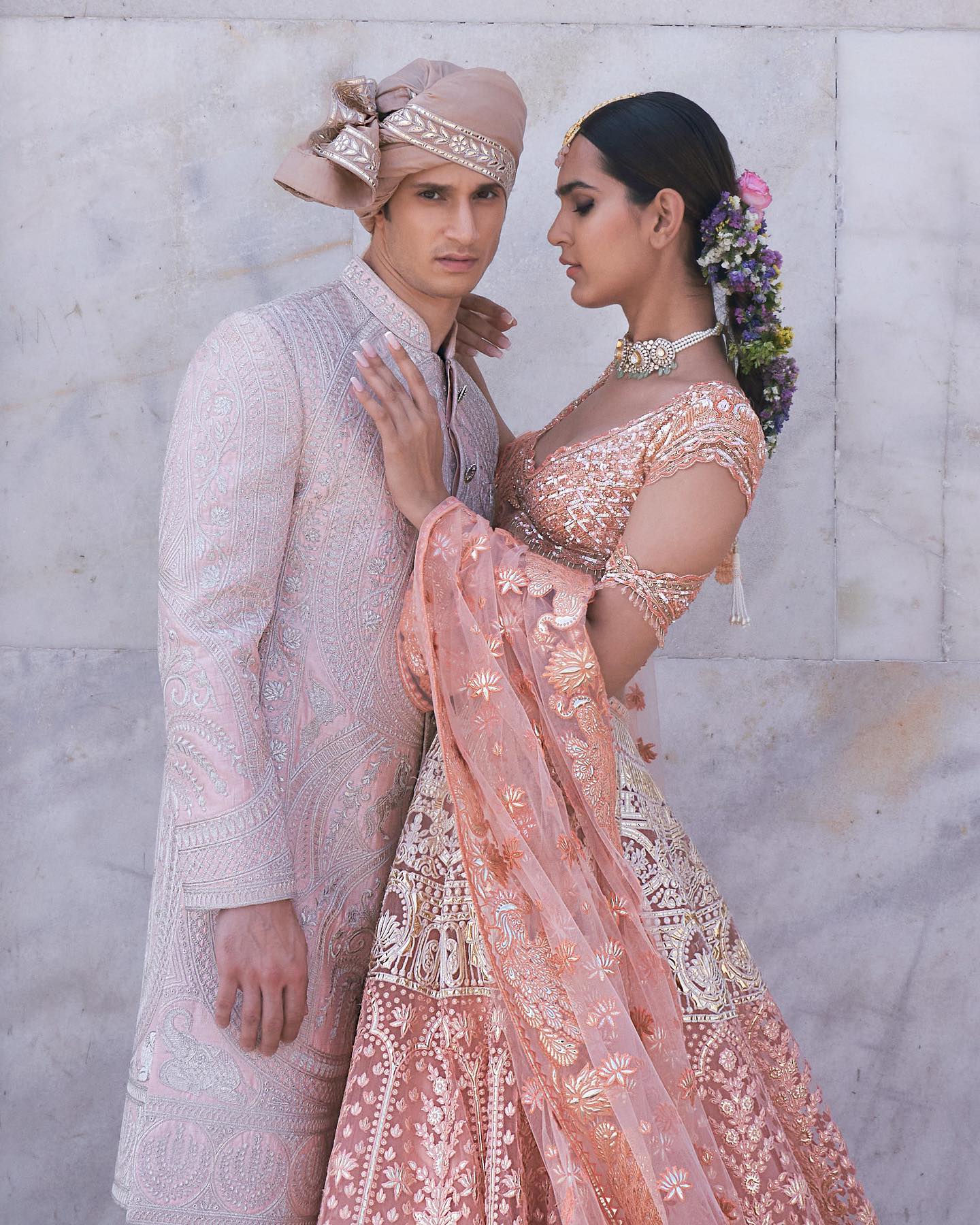 ‘Love Always’ Is A Pastel Groomswear And Bridal Collection By Falguni Shane Peacock