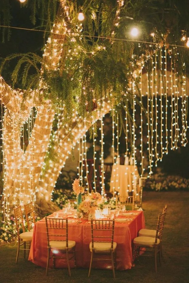 diy wedding decorations lights