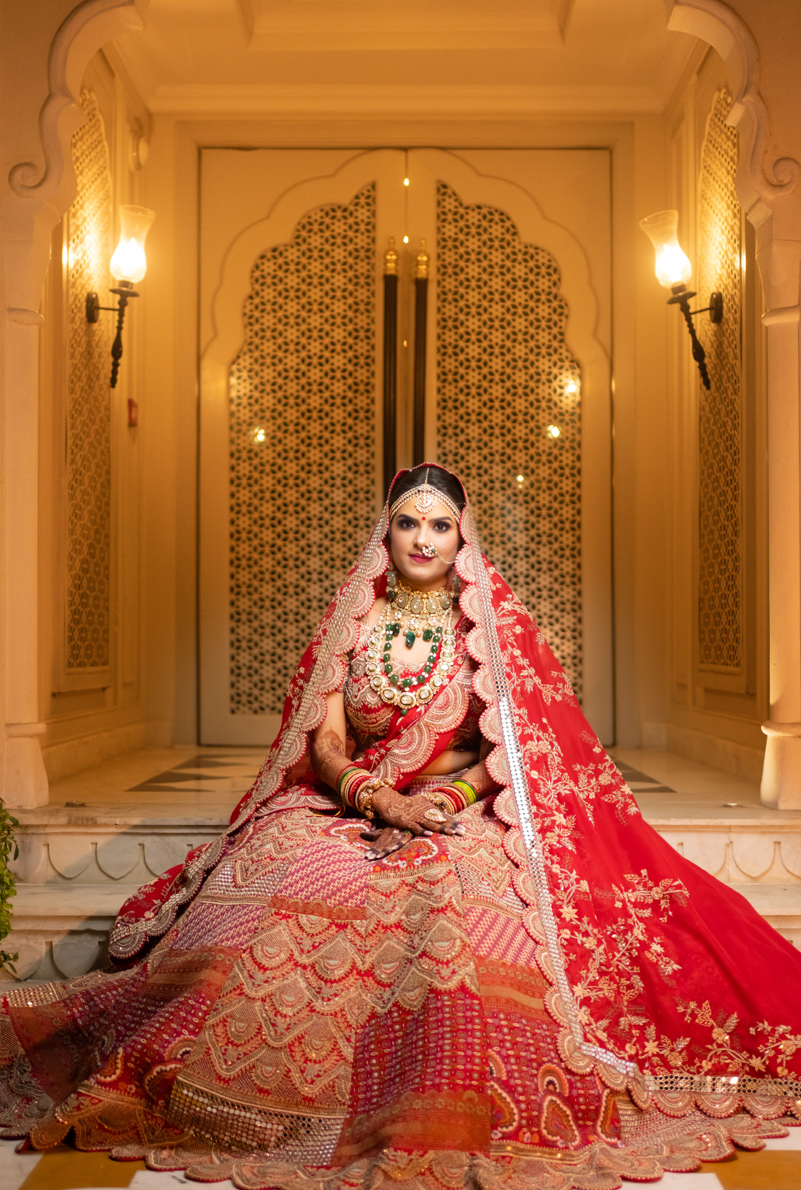 This Bride Slayed All Her Wedding Looks Decked Up In 121 Couture Outfits!