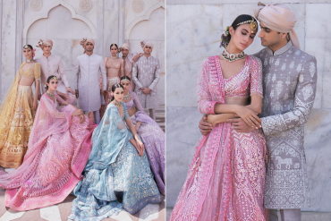 ‘Love Always’ Is A Pastel Groomswear And Bridal Collection By Falguni Shane Peacock