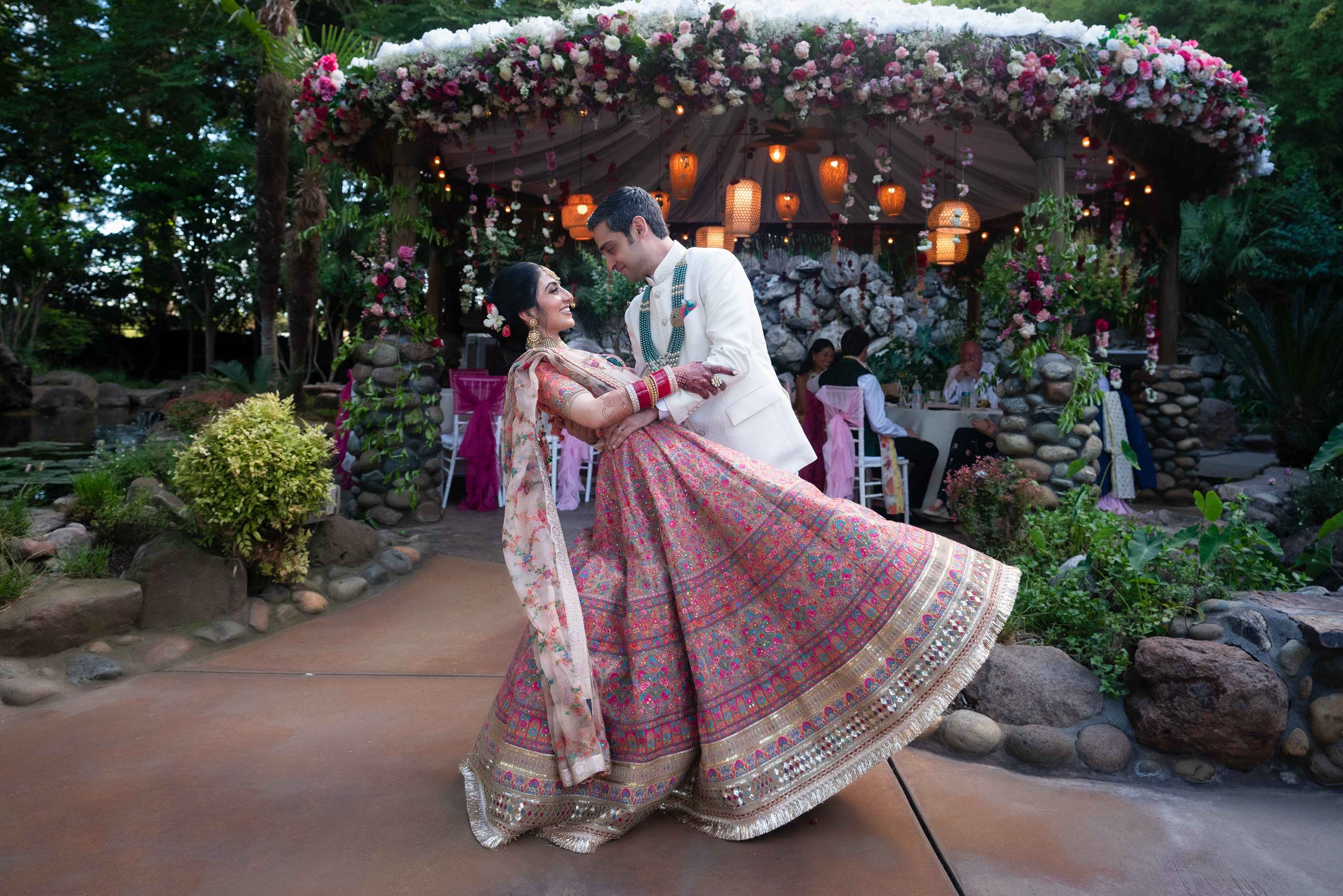 This California Bride Had A Magnificent Multicultural Wedding