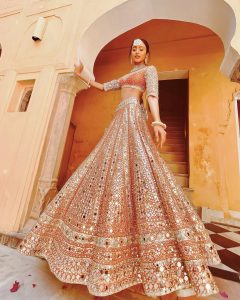 35+ Unique Mirror Work Lehenga Designs For Brides-To-Be