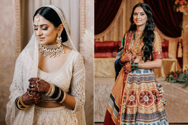 This Real Bride Served Us Some Gorgeous Designer Wear Looks