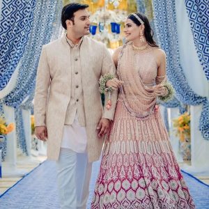 35+ Enchanting Ombre Lehenga Designs For Brides - ShaadiWish