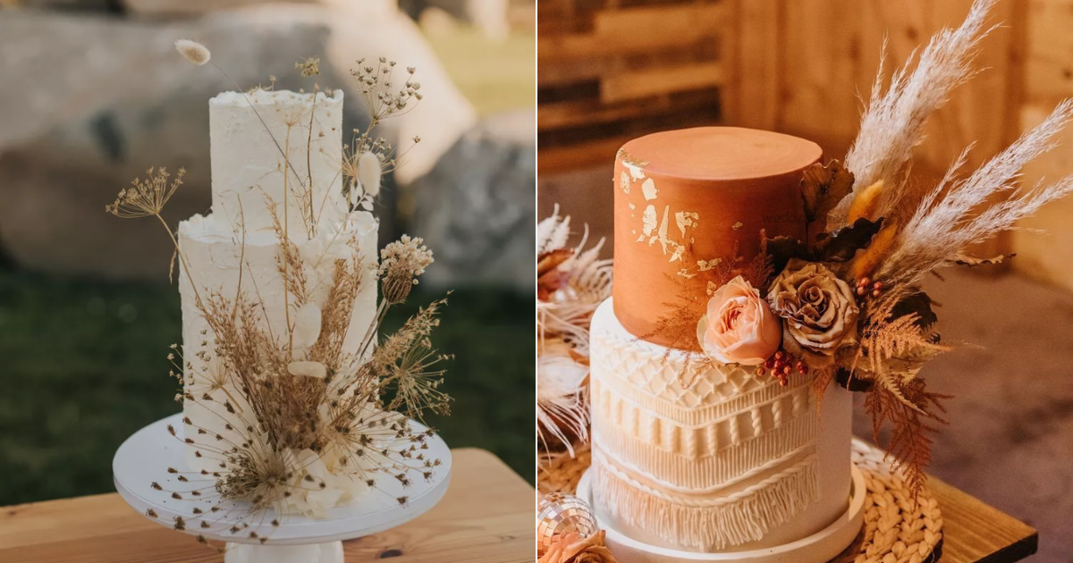 So Stunning 20 Chic Wedding Cakes For Fall Wedding Ideas -   Blog
