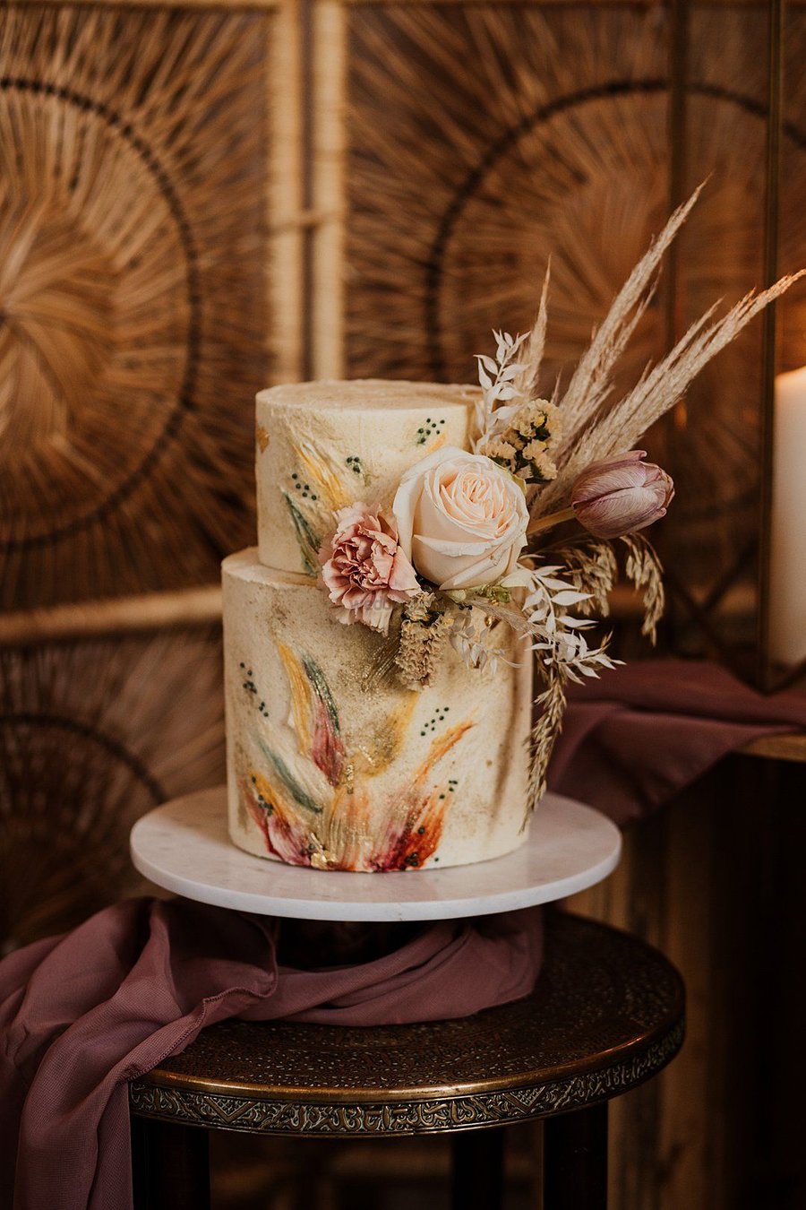 Rustic Wedding Cakes Designed in East Sussex - Emily's Mixing Bowl