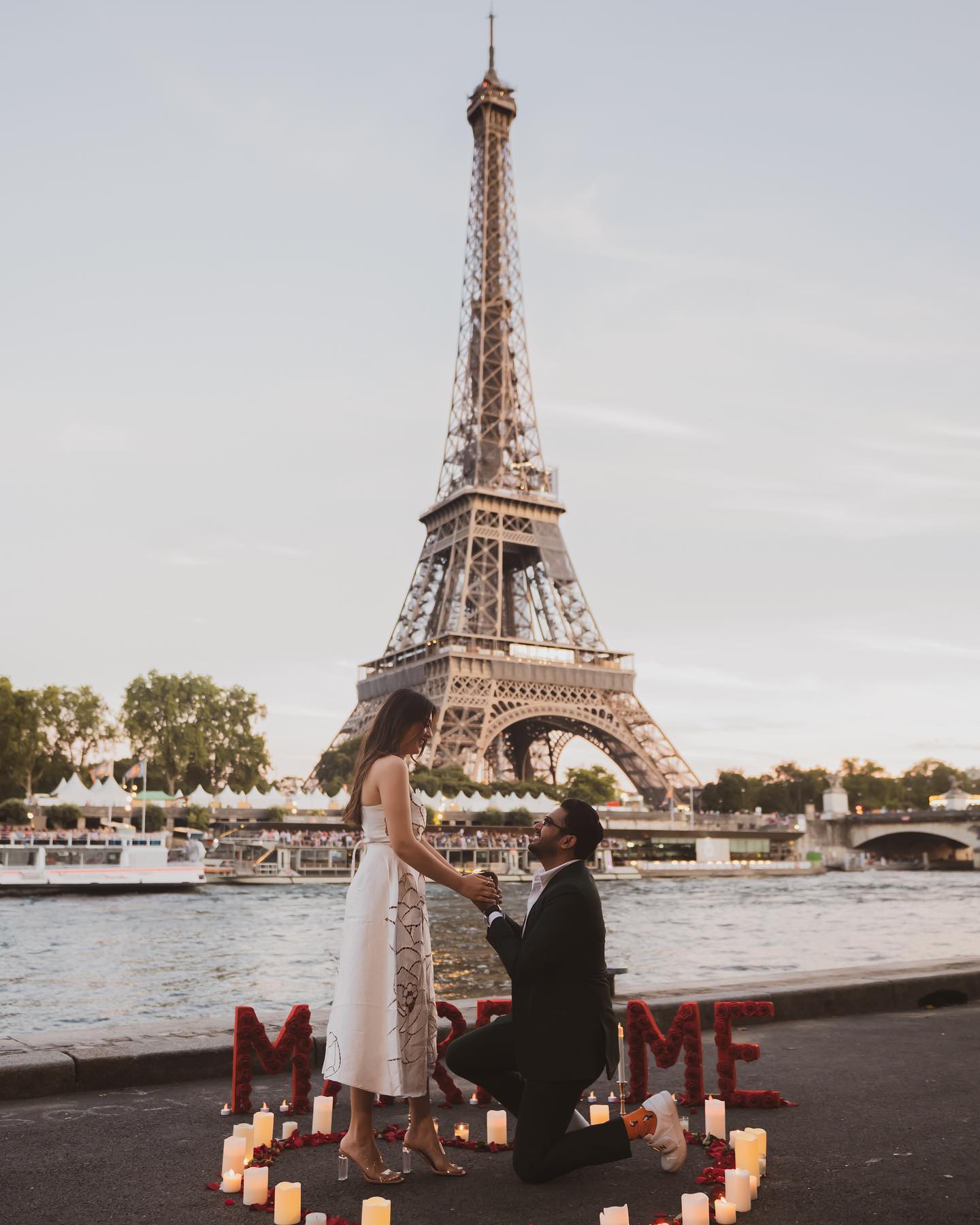 Hansika Motwani Gets A Dreamy Proposal At The Eiffel Tower