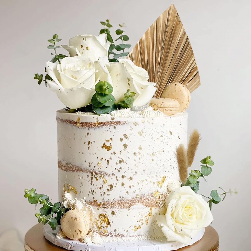 40 Delicious Looking And Rustic Boho Wedding Cakes Shaadiwish