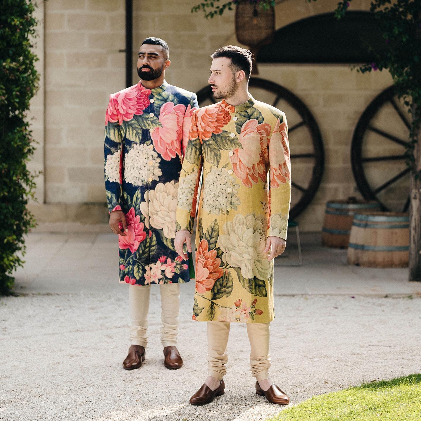 Sabyasachi Grooms Stole Hearts With Their Intimate Wedding In Italy