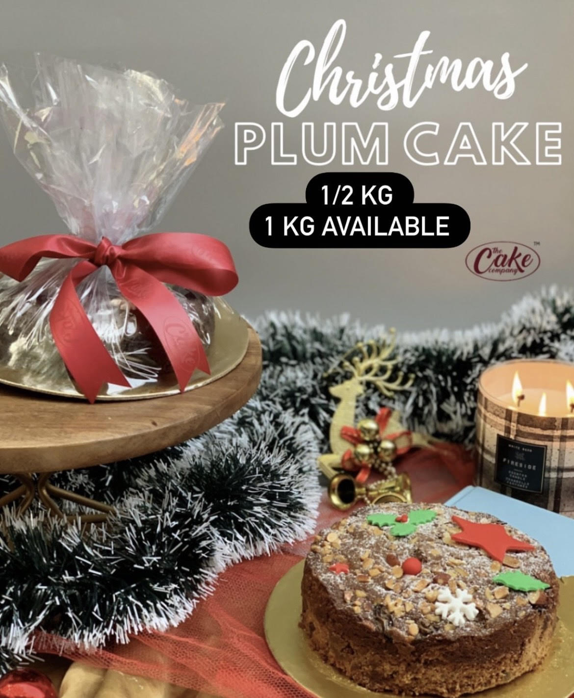 The Cake Company Has A Range Of Delicious Christmas Cakes For You!