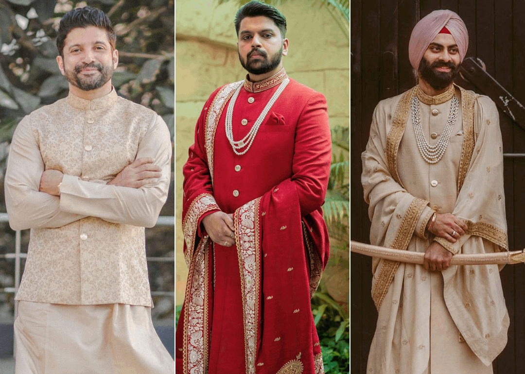 Dashing Celebrity Grooms In Sabyasachi