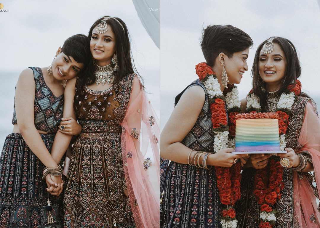 Kerala-Based Lesbian Couples Wedding Pictures Go Viral!