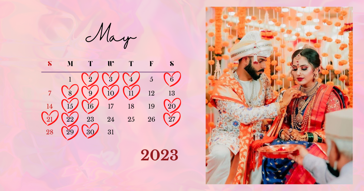 Auspicious Muhurat Dates For Marathi Wedding In 2023