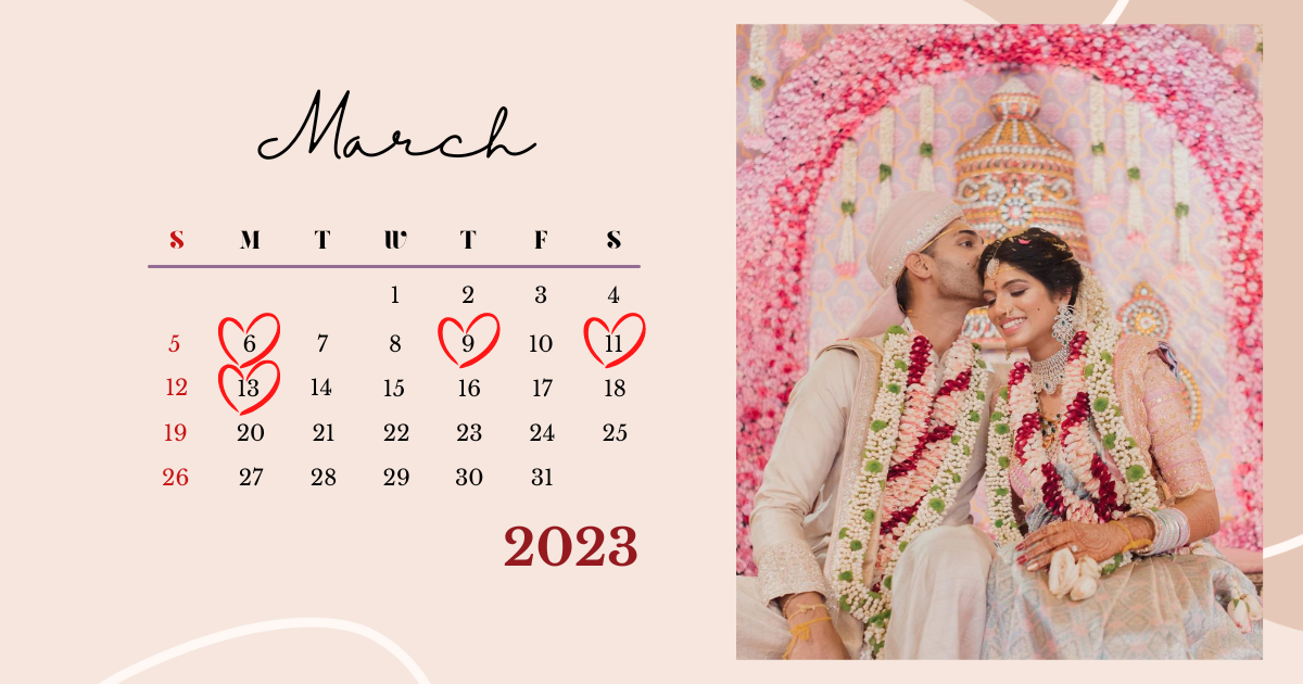 best wedding dates 2023 astrology telugu